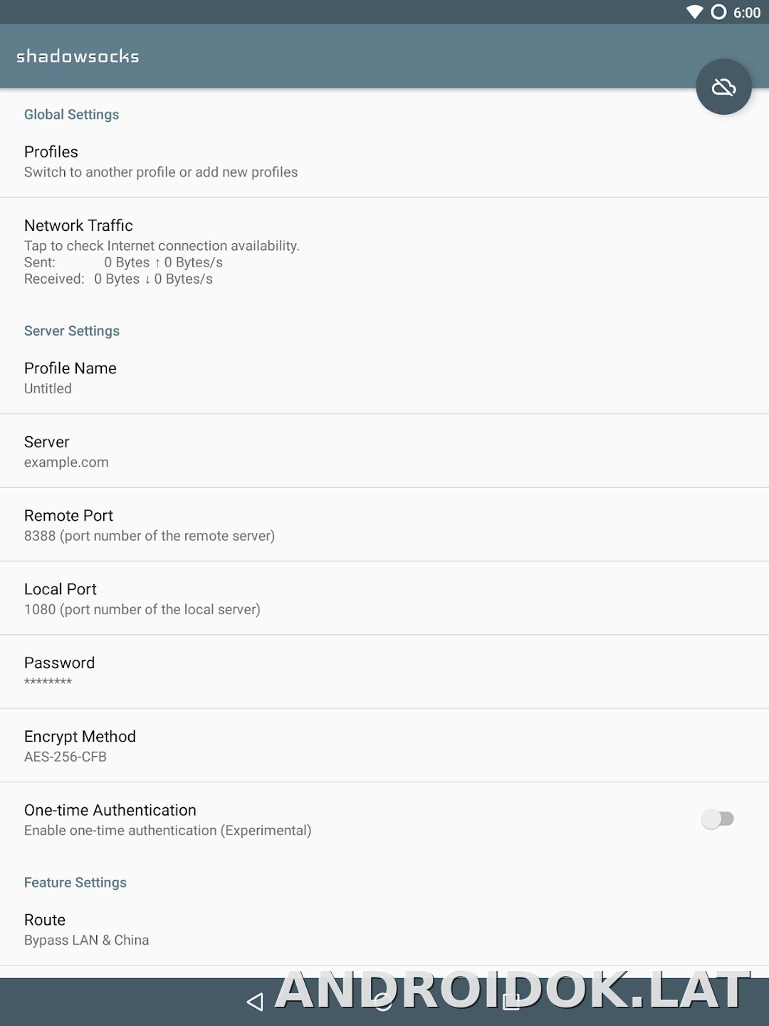 Shadowsocks скриншот 5
