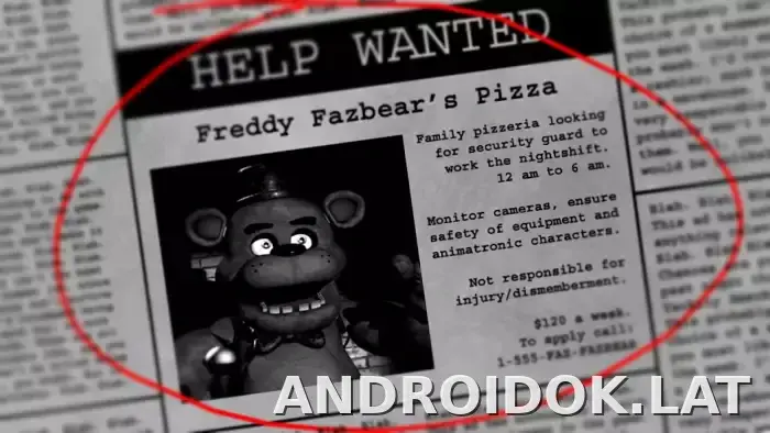 Five Nights at Freddy's скриншот 4