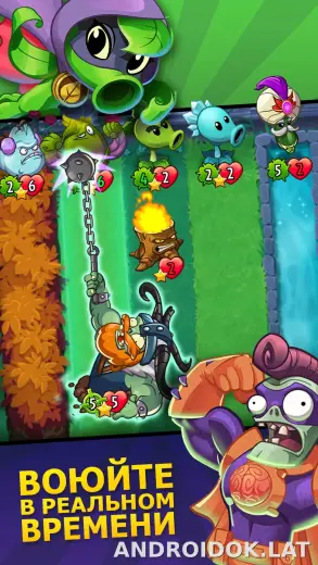Plants vs Zombies Heroes скриншот 1